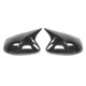 thumbnail image 1 of Par de cubiertas de espejo lateral, carcasa protectora estilo bocina para Corolla Sedan/Hatchback, estilo de fibra de carbono, 1 of 5