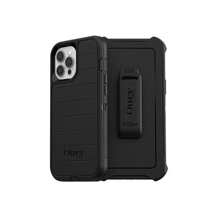 OtterBox - Defender Series Pro Carrying Case for Apple® iPhone® 12 Pro Max - Black