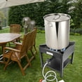 thumbnail image 3 of Vivicreate Outdoor Propane Gas Griddle Stove – 20PSI High Pressure Portable Burner for Camping, Cooking, Garden Kitchen Grill, 3 of 7