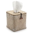 thumbnail image 1 of Cubierta para Caja de Pañuelos de Hierba Marina DECRAFTS 14x14x14 cm Blanqueada, 1 of 2