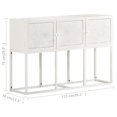 thumbnail image 4 of vidaXL Sideboard 115x30x76 cm Solid Mango Wood, 4 of 4