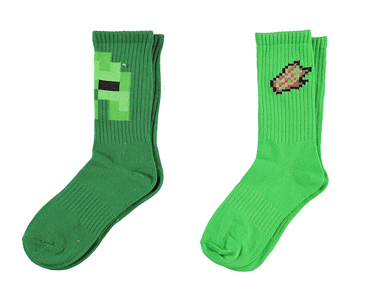 Minecraft by Mojang Minecraft Boys Crew Cut Socks Minecraft by