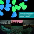 thumbnail image 3 of nipocaio 300pcs Luminous Pebbles Garden Aquarium Swimming Pool Colorful Artificial Fluorescent Stone, 3 of 5