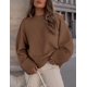 thumbnail image 3 of Suéter PRETTYGARDEN Marrón Oversized Peludo XL, 3 of 8