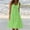 Mint Green, variant on Boho Dresses for Women 2026 Formal Sleeveless Crew Neck Cute Dresses for Women Spring Solid Color Loose Fit Summer Dress Breathable for Travel and Vacation Mint Green M
