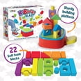 thumbnail image 4 of MindWare KaBlocks Blast, Includes 30 Foam Blocks, 2 Launch Blocks, Building Platform & Kaboom Launch Pad - Ages 3+, 4 of 5