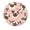 FFclock025, variant on ZXCXRQFa Silent Clocks Cute Pug Themed Wall-Clock for Girls Bedroom Analog Battery Operated 10 Inch - Round Wood Wall Clock Silent Non-Ticking Bathroom Bedroom Decor