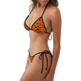 thumbnail image 2 of Balery Happy Halloween Pijama Estampado Bikini de Dos Piezas para Mujer - Conjunto de Bikini Ajustable Sexy y Cómodo para Playa, 2 of 6