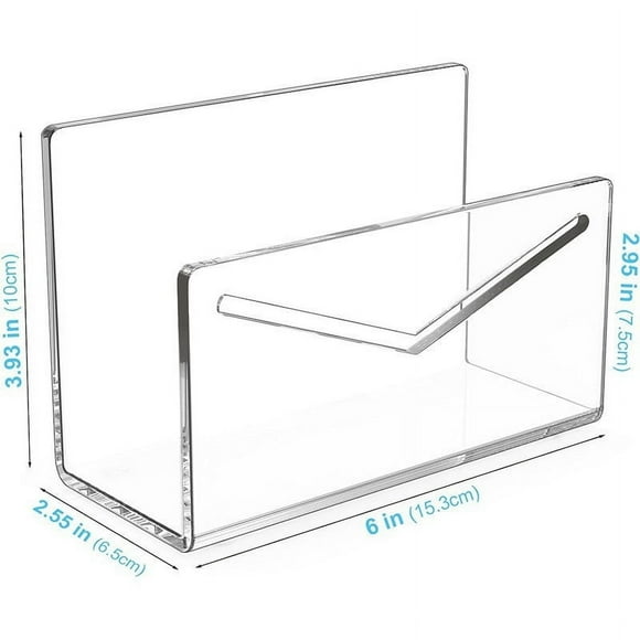 Files for Acrylic Acrylic Desktop Envelope Mail Sorting Rack, office Letter File Sorting Rack, Invitation Letter Paper Sorting Rack office Paper Organizer