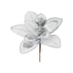 thumbnail image 2 of Decoraciones navideñas, adornos navideños, regalos de Navidad, ramo de flores artificiales para decoración navideña, flores artificiales de plástico para escritorio, decoración navideña., 2 of 6