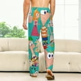 thumbnail image 2 of Phineas And Ferb Pajamas Pants 3D Printing Wide Leg PJ Pant Loungewear Casual Comfy Sleepwear Lounge Pants for Men Women5XL, 2 of 9