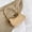 Khaki, variant on Willtoo Small Underarm Purse Clutch Purse With Zipper Closure PU Leather Crossbody Bag Cute Hobo Tote Handbag Fashion Travel Pouch