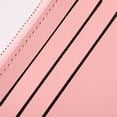 thumbnail image 3 of Cartera Cartera delgada para mujer, monedero de cuero, borlas, tarjetero con varias ranuras (rosa), 3 of 5