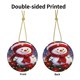 thumbnail image 3 of Adornos navideños colgantes para árbol de Navidad - Adornos navideños colgantes de cerámica - Ideas para regalar adornos navideños, 3 of 8