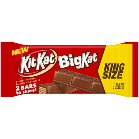 Kit Kat? Big Kat King Size Wafer Bar 3 oz. Wrapper ... Kit Kat? Big Kat King Size Wafer Bar 3 oz. Wrapper ...