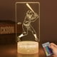 thumbnail image 5 of Luz nocturna 3d de béisbol Cambio de 16 colores con control remoto y táctil Luz nocturna para niños Bateador de béisbol Regalos deportivos Navidad Vacaciones Regalos de cumpleaños Feliz Sencillez, 5 of 5