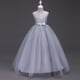 thumbnail image 4 of Vestido de Encaje Blanco de Manga Larga Cuadrado Cuello Girado Abajo Arco Falso Dos Piezas Vestido de Baile de Estudiantes Británicos para Niños Grandes 5-16 Años de Edad, 4 of 7
