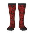 thumbnail image 2 of Lsque Rose Flowers Printed Crew Socks Men's Women's LightWeight Thin Casual Calf Socks ,Knee High Socks,Cotton Socks, 2 of 9