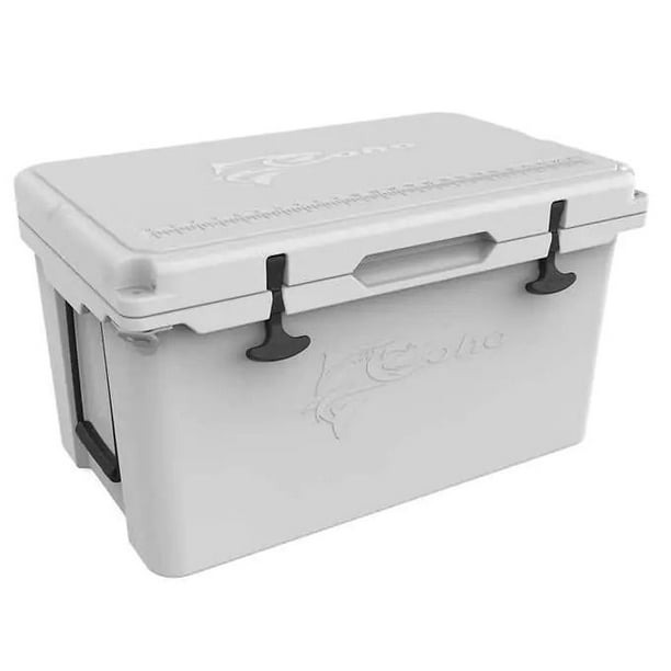 COHO 55 Quart Rotomolded Cooler Beverage Cooler and Camping Cooler Up