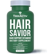 TreeActiv Hair Savior Supplement, Biotin Capsules for Hair Support & Growth, 30-Day Supply