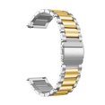 thumbnail image 1 of Oliegs Heated Blanket For Samsung Galaxy Watch4 Three Beads Solid Stainless Steel Replacement Strap 42mm Chocolate, 1 of 4