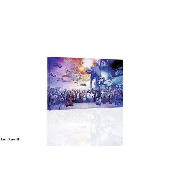 Star Wars Universe II - CANVAS or PRINT WALL ART