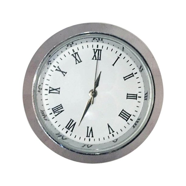 ruzhgo Clock Insert Quiet Clock Mechanism 35mm Easy to Read for DIY