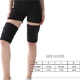 thumbnail image 2 of Ingle Ajustable Hombres Mujeres Compresión Deporte Muslo Cintura Wrap Correa Cadera Estabilidad Brace Protector Kearding OD009252-00, 2 of 7