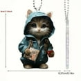 thumbnail image 2 of Tumotour Car Pendant Decoration 2D Flat Car Rearview Mirror Pendant Decoration, 2 of 7