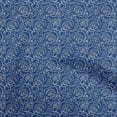 thumbnail image 1 of oneOone Cotton Poplin Twill Blue Fabric Asian Floral Block Quilting Supplies Print Sewing Fabric By The Yard 56 Inch Wide, 1 of 5
