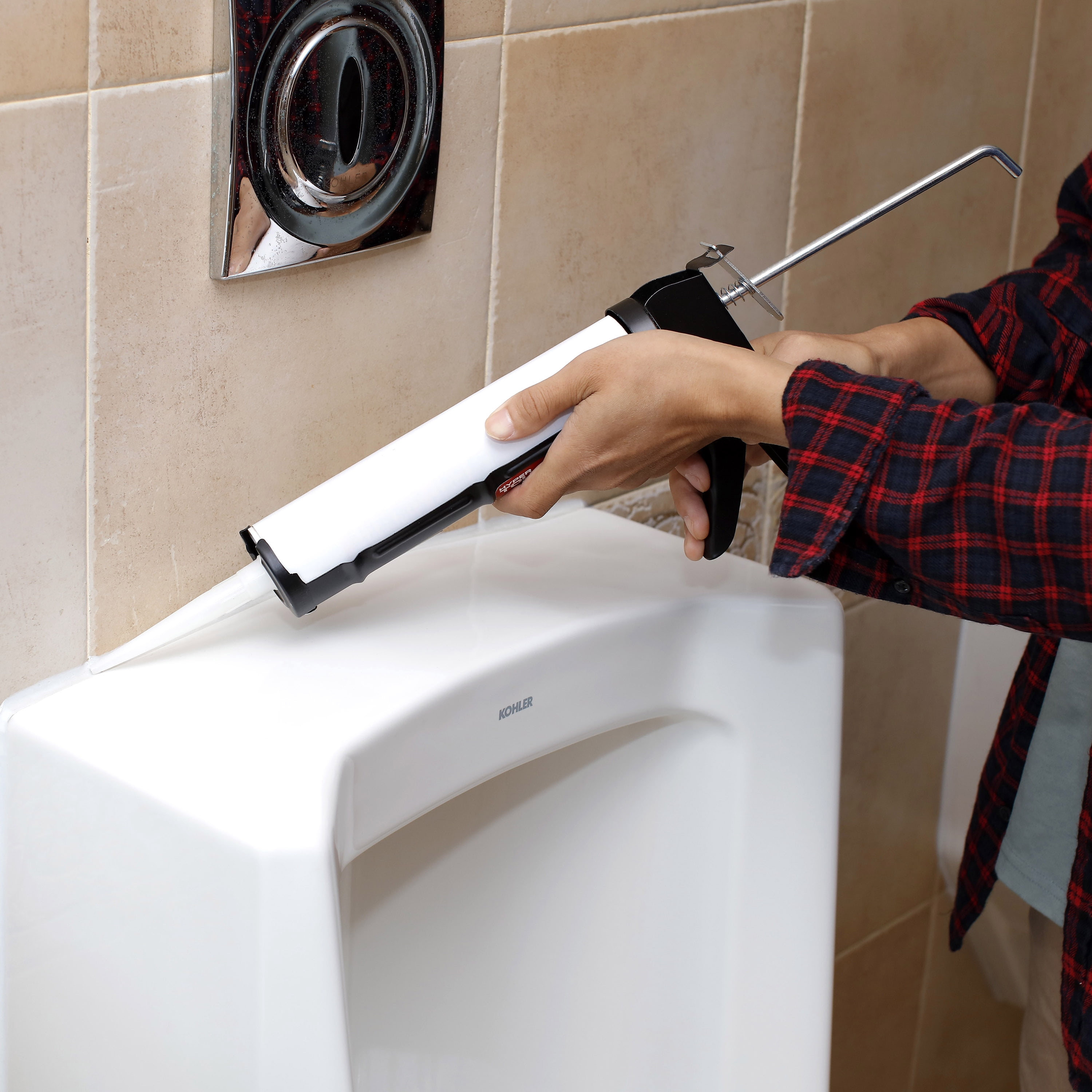 Hyper Tough 9-inch Ratcheting Caulk Gun, 1.212 lb
