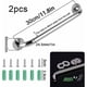 thumbnail image 2 of 2 piezas Acier Inoxydable Barre D'appui de Bain,Barre D'Appui En Inox Murale Robuste Poignée,Barre D'Appui INOX Poignée, Seguridad Grab Bar pour baignoire Douche Toilette 30cm, 2 of 5