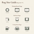 thumbnail image 6 of KUETH 9X12 Vintage Area Rugs Machine Washable Rugs for Living Room, Non Slip Flat Pile Rug with Rubber Backing, Boho Rug for Entryway Bedroom Dining Room Home Office, 6 of 10