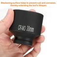 thumbnail image 5 of 4 Point Square Socket 1/2" Drive 30mm Metric CR-MO Square Impact Wheel Socket, 5 of 7