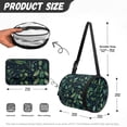 thumbnail image 7 of ZIATUBLE Green Leaves Hanging Paper Case Round Paper Towel Storage Bag Dustproof Paper Towel Dispenser Kitchen Paper Towel Hanging Organizer Universal Carrying and Storage Case, 7 of 7