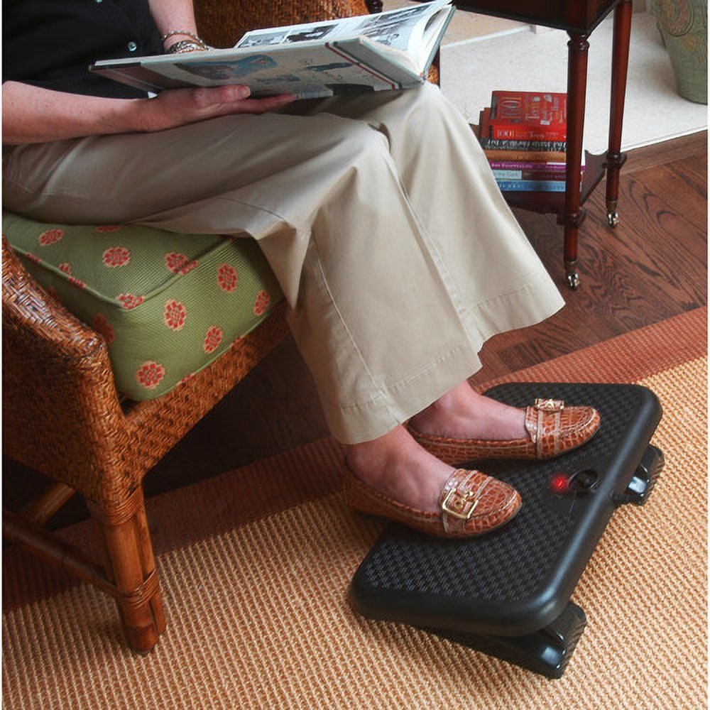 Toasty Toes Heated Foot Rest Heater Electric Portable Ergonomic Desk  Footrest