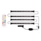 thumbnail image 2 of del coche enciende 18 tiras LED que cambian de color RGB para interiores y exteriores, 2 of 9