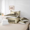 thumbnail image 5 of YST 7-Piece Capybara Family Comforter Set, Cartoon Style, Polyester, King Size, 5 of 5