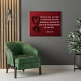 thumbnail image 3 of Scripture Walls 1 John 4:10 Herein is Love Bible Verse Canvas Christian Wall Art Ready to Hang Unframed, 3 of 9