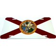 thumbnail image 1 of Florida State Flag Metal License Plate, 1 of 2