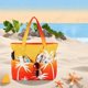 thumbnail image 4 of Beach Bag Waterproof Sandproof Women Tote Bag Pool Bag with Zipper for Gym Grocery Travel with Wet Pocket, 4 of 5