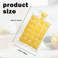 thumbnail image 3 of 250 Counts Disposable Ice Cube Bags with Funnels, Ice Cube Mold Trays, Easy Stackable Release Cooler Bag for Food Drink，Self-Seal Freezing Maker, 3 of 6