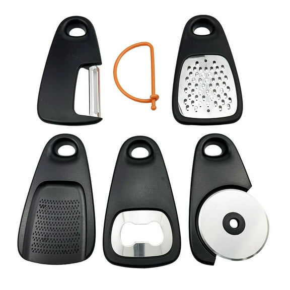 For Small Kitchens Versatile Gadget Set Cooking Tools Bridal Shower Gifts 5-Piece Kitchen Tools Set Comfortable Grip Gadgets