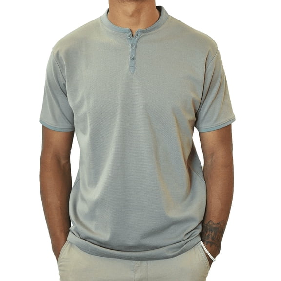 Short Sleeve Henley