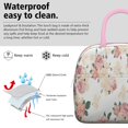 thumbnail image 3 of Womens Pioneer Flower Floral Print Pattern Lunch Box for Work,Insulated Lunch Bag for Women,Loncheras Para Mujer,Leakproof Adult Lunch Bag for Work,Beach,Travel,Picnic,Camping, 3 of 7