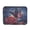 American Flag Colored Butterfly with Flower, variant on JIALIOU Laptop Sleeve Case with Zipper 13-13.3/15-16 Inch Compatible with MacBook HP Lenovo Dell ASUS Acer, Blue Purple Bird and Flower