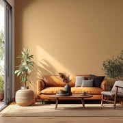 Evolve Latex Paint and Primer, Interior and Exterior Paint, Eggshell Finish, Autumn Brown, 1 Gallon
