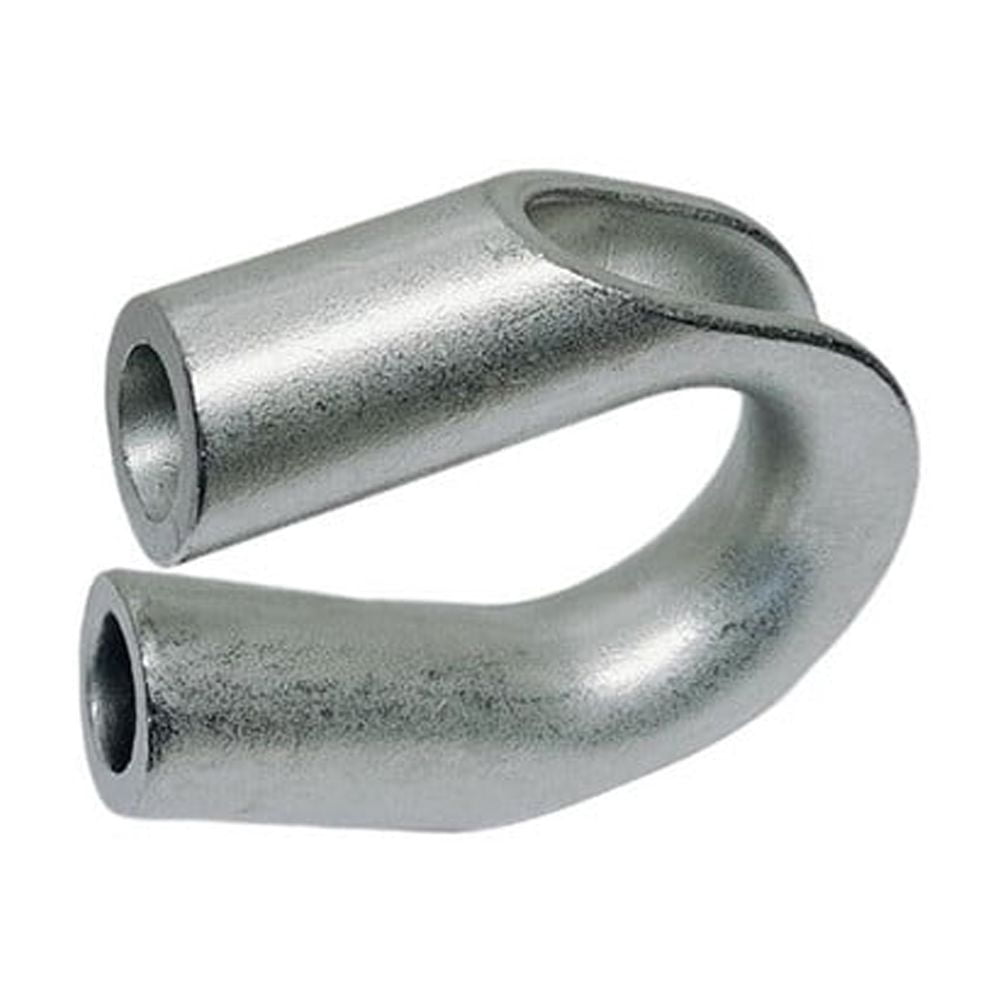 1" Marine Wire Rope Thimble Captive Tube Thimble Stainless Steel T316