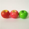 thumbnail image 3 of EeaseCA 40PCS Simulation Green Apple Photo Props Decorative Apple Artificial Fruits Show Window Adornment (Green), 3 of 8
