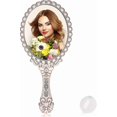 thumbnail image 3 of Vintage Handheld Mirror, Yusong Small Hand Held Decorative Mirrors, 3 of 5